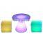 garden outdoor decor led cube chair light bar sofa lighting coffee shop led chair cube
