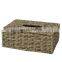 Hot Sale Rectangular Wicker Tissue Box Cover | Handwoven Seagrass Napkin Paper Dispense Bathroom Decoration Vietnam Manufacturer