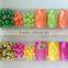 PET Foil Bow, Metallic Ribbon Eggs and star bows for party /wedding/festive decoration