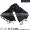Hot Selling Acrylic Woven Scarf With Fringes For AW 16