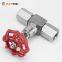 [RUOTENG]  Extended Thread Needle Valve Stainless Steel Cast Steel SS304