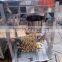mirror stainless steel industrial football popcorn machine