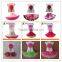 hot pink flower kaiya pettiskirt set child,4th July girls patriotic tutus set,children's product,kids dresses