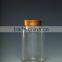 Plastic transparent capasule bottle