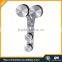 SUS 316 Good Material Stainless Steel Double Heavy Duty Sliding Door Hanger Roller