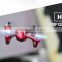 H107C 2.4G 4CH RC Helicopter Quadcopter With Camera RTF+Transmitter+Battery Mini Drones Remote Control Toys