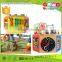 new style kindergarden activity play center OEM kids wooden educational beads toys EZ3001-3