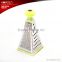 Popular mulrifunction triangle 4 side stainless steel grater with plastic handle                        
                                                                                Supplier's Choice