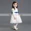 Wholesale new fashion emboidery bead elegent child wedding gown 1-12y