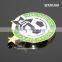 Green Box Packing Round Star Shaped Promotional Club Football Match Customize Sports Game Metal Medal
