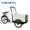 3 wheel cargo tricycle used for family