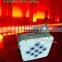 battery powered led light wedding stage decoration wireless battery led par light 9*3W/4W/5W/6W led stage light