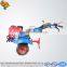 Compact small tractor power tiller with implements