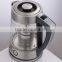 Digital keep warmer function heating element pyrex glass tea maker