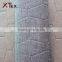 wholesale ultrasonic embossed stimulated woven linen like fabric with knitting fabric for sofa upholstery price per meter