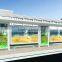 Bus Stop Shelter /Outdoor furniture bus stop shelter/Solar bus stop shelter