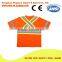 safety orange t shirts with pocket hi vis work shirt short sleeves 100% Cotton shirt