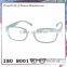 Brilliant color matched optical glasses with metal hinge
