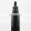 50ml black painting round glass dropper bottle for essential oil