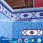mosaic decorative bathroom wallpaper mosaics border line