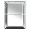 Standing silver mirror glass