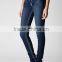 2015 women's two color tight denim pants denim jeans