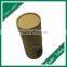 CUSTOM BROWN COLOR CYLINDER TUBE WITH LOGO PRINTING