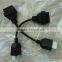 OBD 16P FEMALE OBD2 Cable for Honda 5pin J1962f OBD2 Adapter