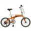 Best-selling in 2015 fashionable steel/aluminum folding bike/foldable bicycle with F/R disc brake 6speeds