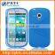 Case For Samsung Galaxy S3 Mini I8190 , Black PC Silicone Cellphone Cover