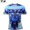Skin tight t shirts for men/ fitness wear/ Rash guard surf