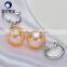 Wholesale Jewelry Natural Fresh Water Cultured Pearl Earrings