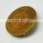 Wholesale gold sand-blasted custom souvenir coin