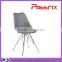 AH-1002C Pattrix Contemporary Chormed Metal Legs Dining Chair Wholesale