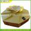 Golden printing kraft chocolate packing box