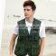 mens outdoor quick dry breathable multifunctional leisure mesh vest with pockets