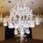 Classical Luxury Baccarat Style Crystal stairs Chandelier Lighting for Hotel /Villa