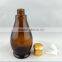 10-50ml purple glass essential oil bottles with unique shape, essential oil bottle storage boxes