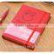 Personalized colorful High quality pu leather notebook for business office