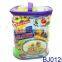 Colorful kids toy big creative kids plastic number blocks