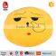 2015 New designed cool emoji pillow QQ emotions with sun glasses                        
                                                Quality Choice