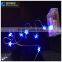 red heart shape battery powered led string light