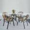 8 Outdoor Leisure Rattan Aluminum Sets for Hotel Furniture YC091 YT40