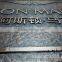 Shenzhen NAIK metal sign CNC router for aluminum copper engraving
