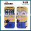 Newest Colored Drawing Pattern Book Stand Leather Case for IPhone 5 With Card Slot