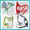 Novelty Green Exibitional product cheap PVC wine glass lanyard created your owner brand