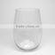 Plastic Unbreakable Stemless Wine Glasses 16 oz