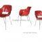 Popular Bright Color Plastic Chairs in Dining Chairs
