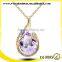 Cheapest Women Glass Crystal Necklace Jewelry