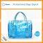 Wholesale transparent PVC beach bag utility tote bag bags cosmetic
